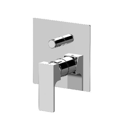 Rubinetto Miscelatore Monocomando Incasso con Deviatore Linea 272 F045 Cr - 2