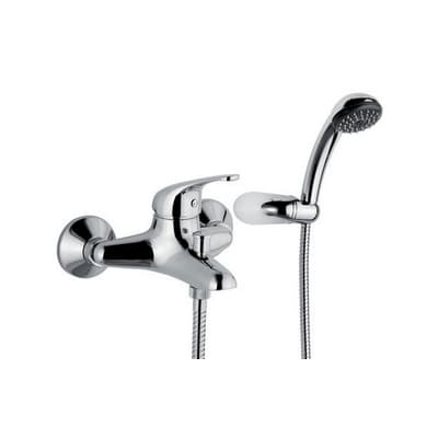 Rubinetto Miscelatore Monocomando Vasca C Supporto a Snodo Maria Cromo - 3