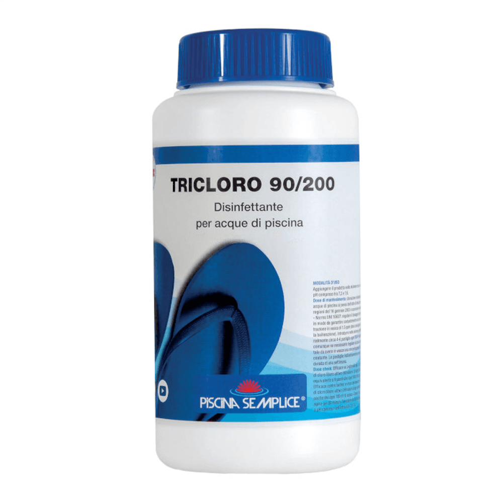 Tricloro Pastiglie da 200GR per Piscine 1 Kg Piscina Semplice - 2