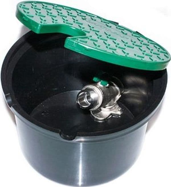 Pozzetto con Valvola in Metallo 2 Ingressi Irrit 20,5 cm x H 13 - 3
