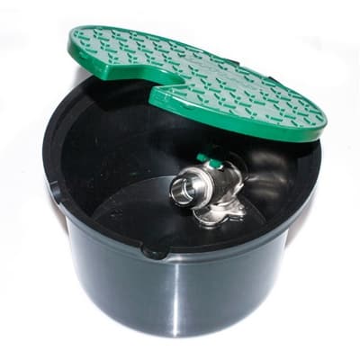 Pozzetto con Valvola in Metallo 2 Ingressi Irrit 20,5 cm x H 13 - 3
