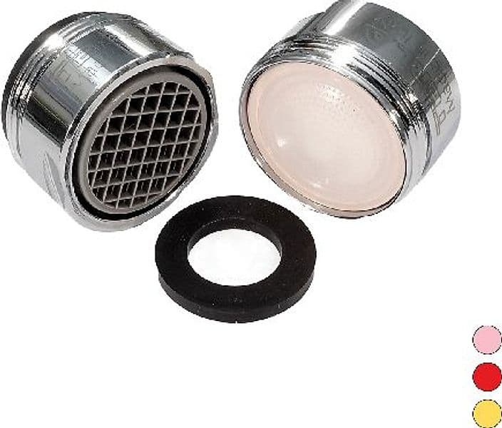 Aeratore Anticalcare Constant M 24 x 1 Dh 3 L Min Rosa R.A.87% 10 Pezzi - 3