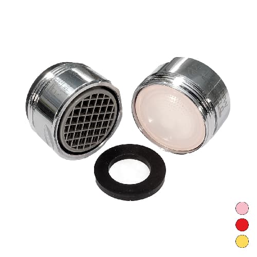 Aeratore Anticalcare Constant M 24 x 1 Dh 3,0 L Min Rosa R.A.87% 10 Pezzi - 3