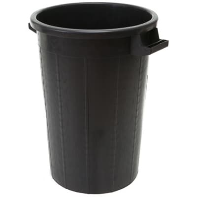 Bidone in Plastica Senza Coperchio FF 100 L Ø 53 cm H 66 cm - 3