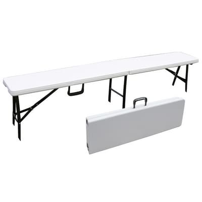 Panca Pieghevole in Plastica Dh 180 cm x 28 x 44 - 3