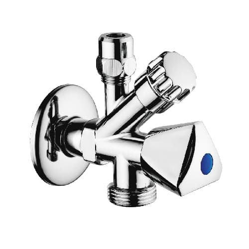 Rubinetto Combinato Sottolavabo Lavatrice Doppio Uso Dh ½ x ¾ - 3