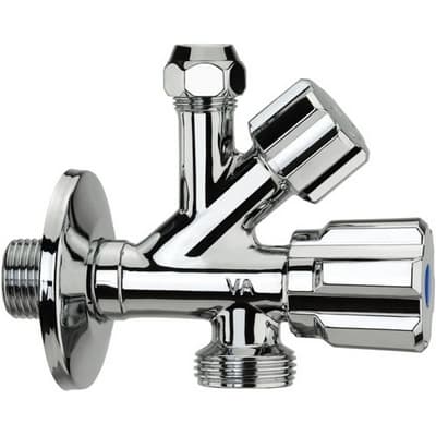 Rubinetto Combinato Sottolavabo Faidf Lavatrice ½ x ¾ Blister - 3