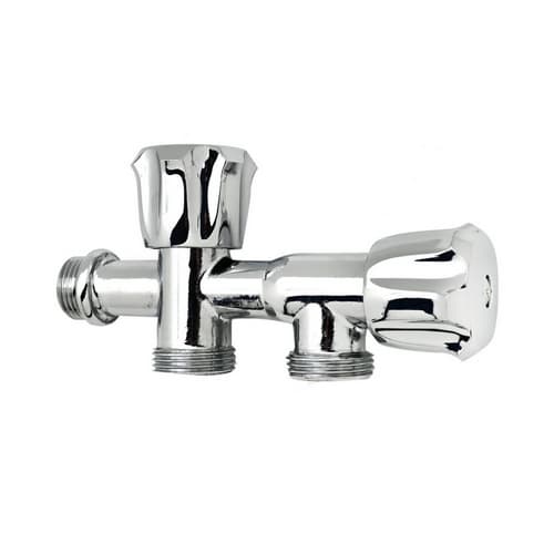 Rubinetto con Attacco Lavatrice e Lavastoviglie Dh ½ x ¾ x ¾ - 2