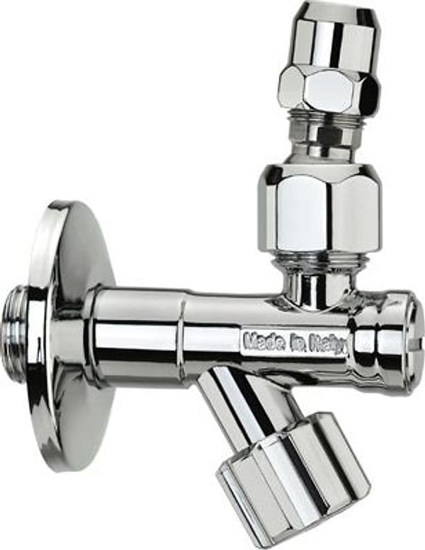 Rubinetto Sottolavabo a Vitone con Filtro a Snodo Alber 1/2 x 3/8 - 3