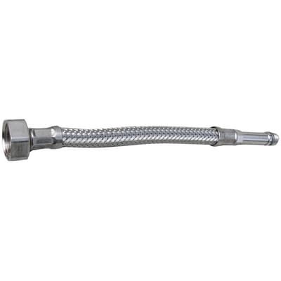 Flessibile INOX Prolungato per Rubinetterie Monoforo Dh F ½ Cm 40 Ø 10 - 3