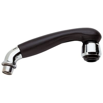 Doccetta Doccia per Monoforo con Curva Nera C Particolari Cromo Remer - 3