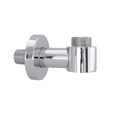 Presa Acqua Incasso Tonda in Ottone Cromato Damas Cromo - 3