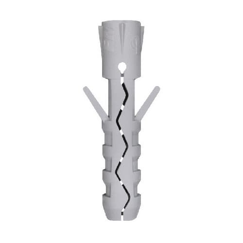 + Tasselli in Nylon Tu Senza Bordo Friul 6 x 30 (100 Pezzi) - 3
