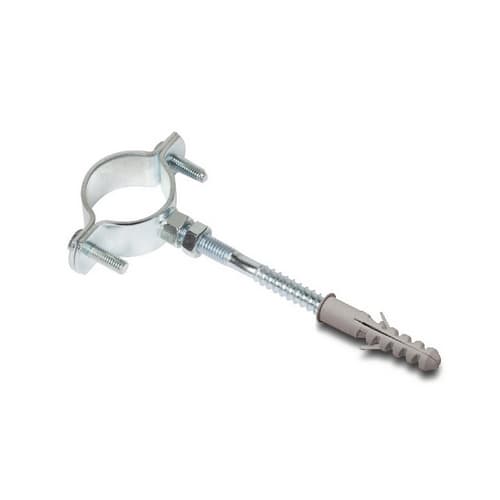 2 Pezzi Collari Pesanti Zincati con Tasselli Dh 21 x 2 - 3