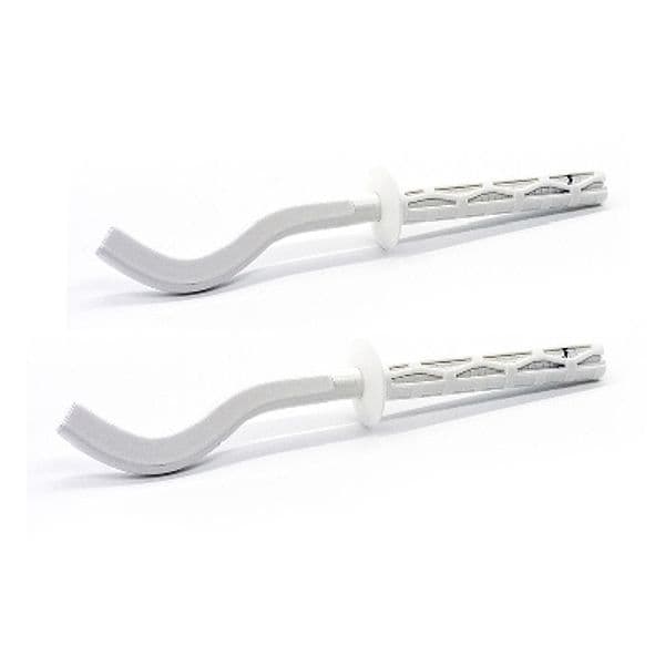 2 Pezzi Mensole Filettate Piatte Schiacciate per Radiatori Dh 9 x 220 mm - 3