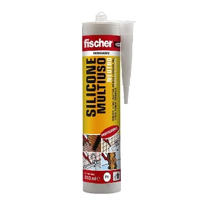 Silicone Multiuso Sn Neutro Professionale Fisch Trasparente Ml 310 - 3
