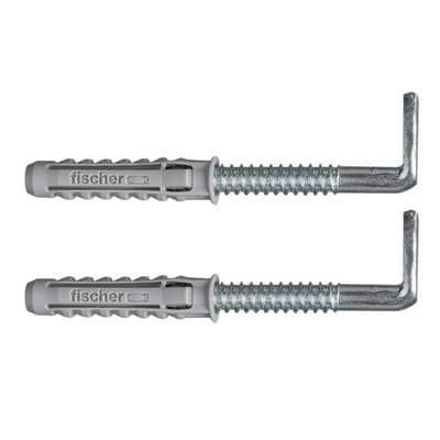 2 Pezzi Elementi di Fissaggio Fischer per Scaldabagno Wds 12 - 3