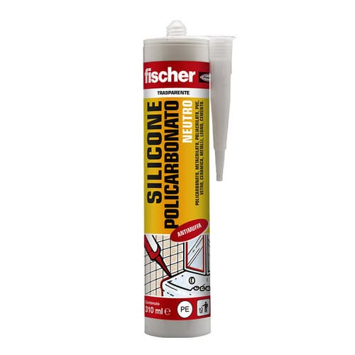 Silicone Policarbonato Neutro Snp Fisch Trasparente 310 Ml - 2
