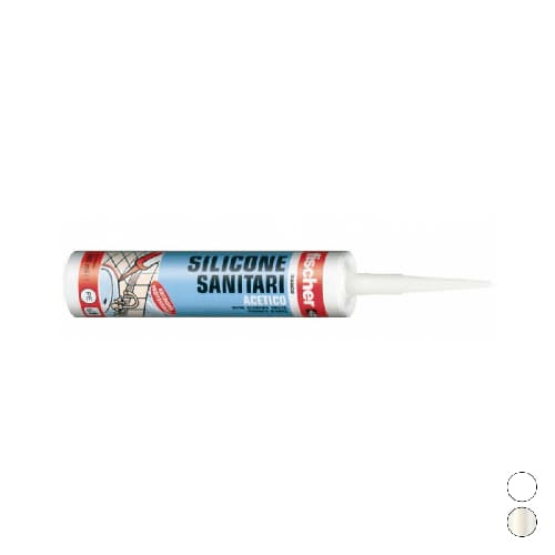 Silicone Sanitario Acetico Resistente alla Muffa Fisch Trasparente Ml 280 - 2