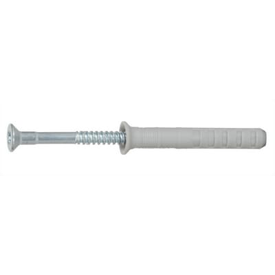 Tassello Nylon con Vite a Chiodo Premontata Fisch 10 mm x 135 50 Pezzi - 3