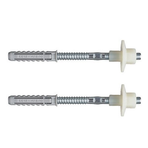 2 Pezzi Elementi di Fissaggio Fischer Fisch Tass 12 Viti M10 x 120 - 3