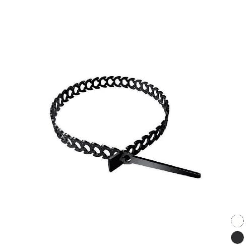 20 Pezzi Fascette Flexi Fix Multiuso 9 mm x 320 Fisch Nera - 3