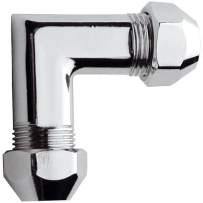 Raccordo Curvo con Guarnizione e Dadi Conici 10 x 10 mm Remer - 3