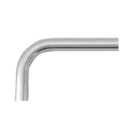 Canotto Curva 90 ° in Ottone Cromo Debor Ø 32 150 x 250 mm - 3