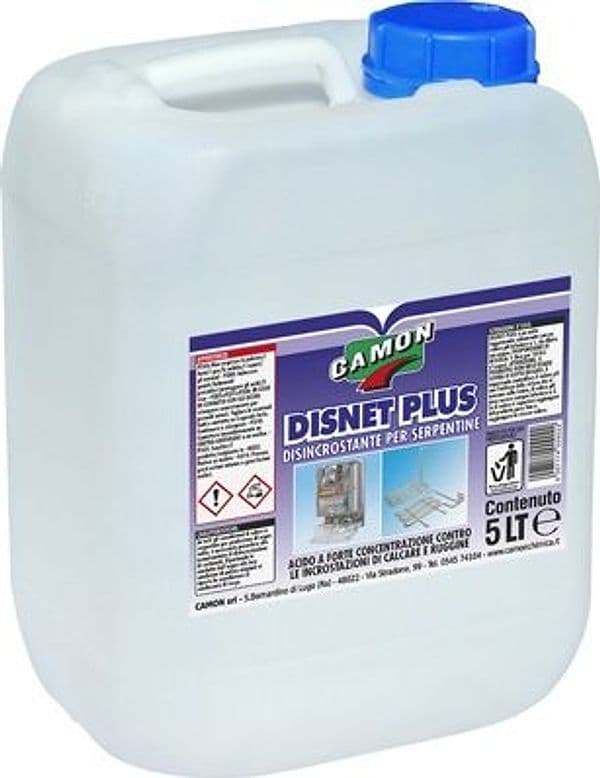 Disincrostante Acido per Serpentine Disnet Plus Camon 5 L - 2
