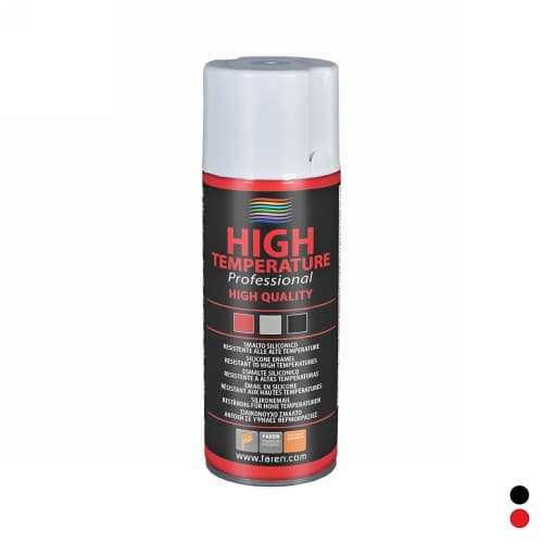 Spray Alta Temperatura Faren Rosso 400 Ml - 3