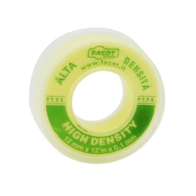 Nastro P.t.f.e Teflon Oro Facot H 12 mm x 12 m - 2