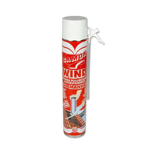 Schiuma Poliuretanica per Coppi e Tegole Wind Camon 750 Ml Wind Manuale - 3