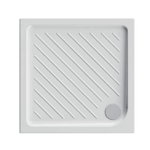 Piatto Doccia Quadrato in Ceramica Dolomite Gemma 2 H 7 70 cm x 70 H 7 - 2