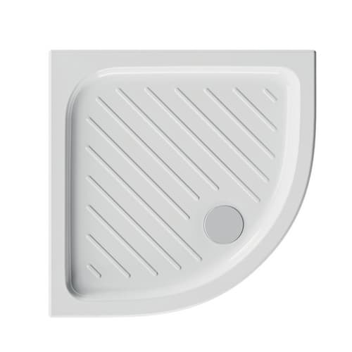 Piatto Doccia Angolare in Ceramica Dolomite Gemma 2 H 7 80 cm x 80 H 7 - 2