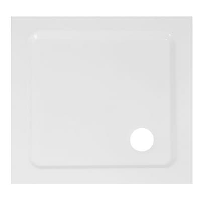 Piatto Doccia Tecnopolimero Mr Flat Quadro (Tipo Dh 80 cm x 80 H 3 - 3