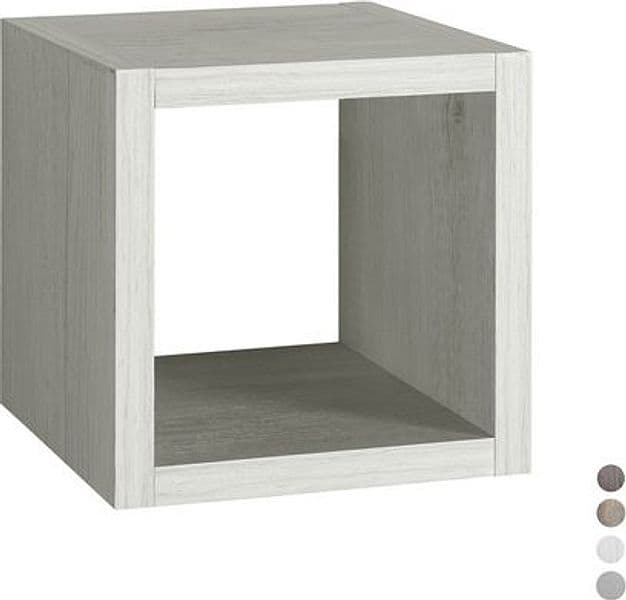 Pensile a Giorno Sospeso Mod Unika Dh 20 cm x 22,5XH.20 Olmo Scuro - 3