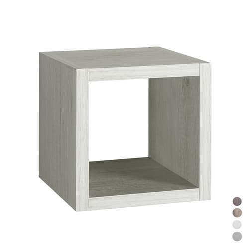 Pensile a Giorno Sospeso Mod Unika Dh 20 cm x 22,5XH.20 Olmo Scuro - 3