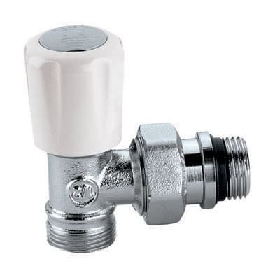 Valvola Termostatizzabile a Squadra Calef 323 a 338 a 402 - 2