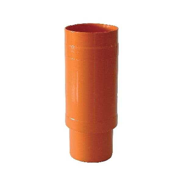 Giunto di Riparazione in PVC Arancio Ø 80 Esclu - 3