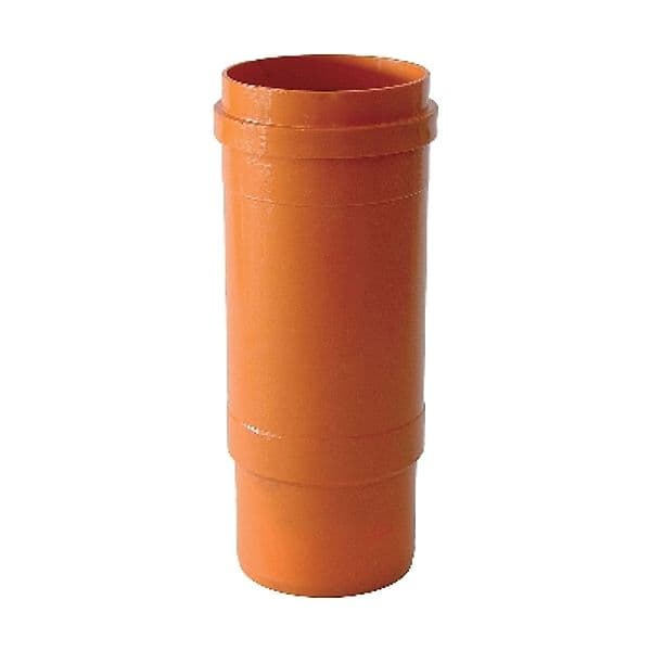 Giunto di Dilatazione in PVC Arancio con Guarnizione al Labbro Ø 100 Esclu – Bricogo