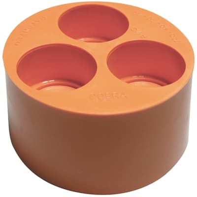 Tappi di Riduzione 3 Vie Ø 100 x 40 x 40 x 40 Senza - 3