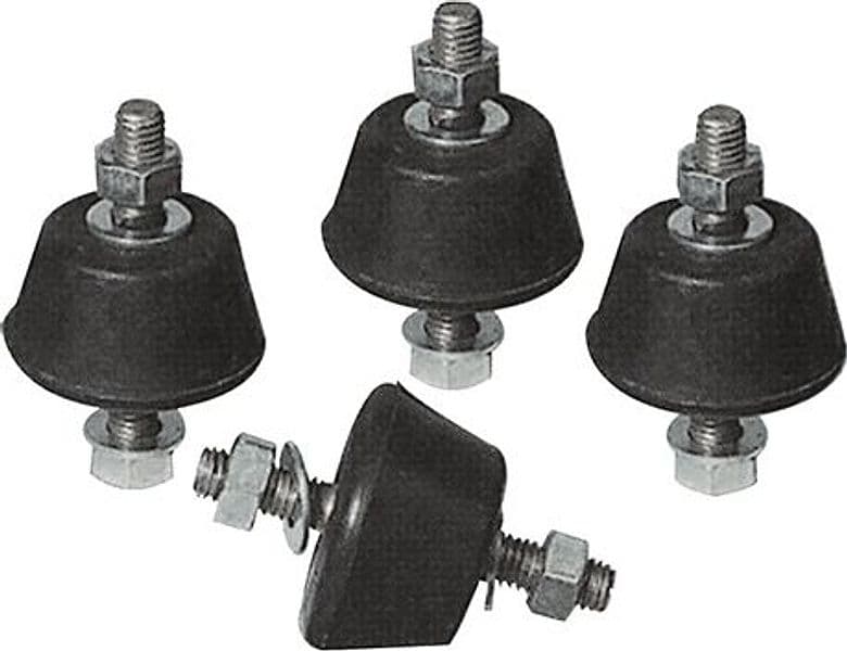 4 Pezzi Antivibranti per Staffe Dc Hxl 22 x 39 mm - 3