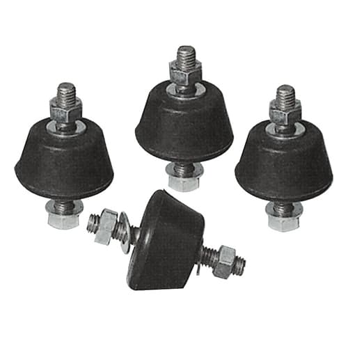 4 Pezzi Antivibranti per Staffe Dc Hxl 22 x 39 mm - 3