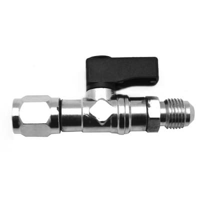 Rubinetto a Sfera Diritto per Bomboletta R32 Marie ½ F x ¼ M - 3