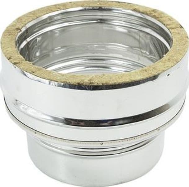 Raccordo Mono Doppia Parete Dk Mono 150M x 150F 200M 412 a 5692 a 150200 - 3