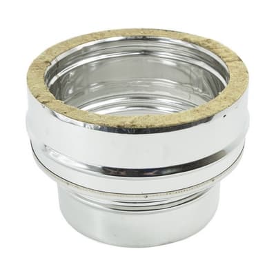 Raccordo Mono Doppia Parete Dk Mono 150M x 150F 200M 412 a 5692 a 150200 - 3