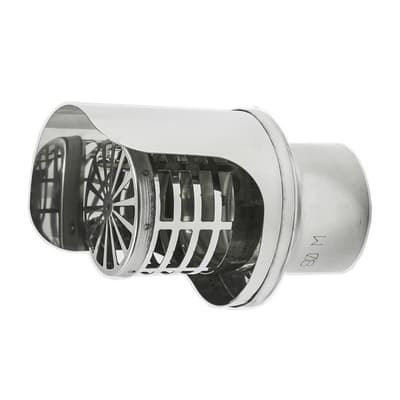 Terminale Pellet INOX Dk Ø 100 - 3