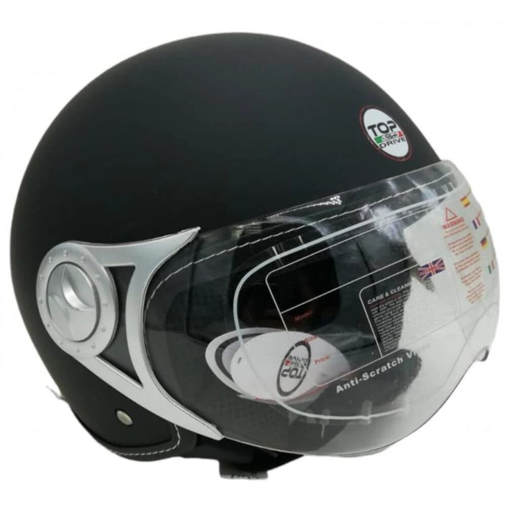 Casco per Moto Sirio Matt Nero Tg. Xl - 4
