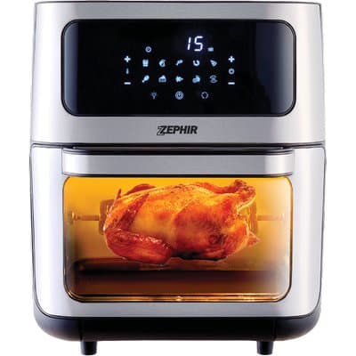 Friggitrice ad Aria ZHC121N Zephir con Girarrosto Watt 1800 230 V 12 L - 2