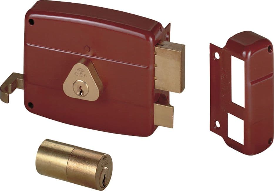ERRATURA PORTONCINO DA APPLICARE PER LEGNO ART. 50121 'N6' - Dx - E 60  - CISA - 2